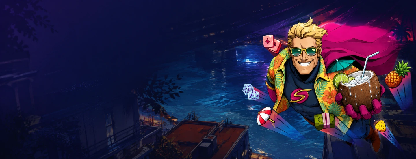 Spinlander casino banner